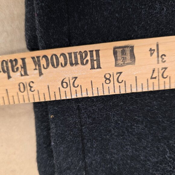 Vintage Polo Ralph Lauren Jacket Mens L Gray Wool Bomber Quilted Lined Full Zip - Picture 14 of 16